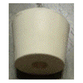 Rubber Bung #10 w/ Hole, 5/Pk